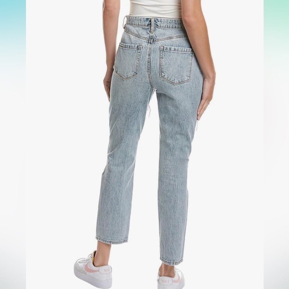 BLANKNYC The Madison Crop High-Rise Jeans - Size 30, NWT Distressed Ripped Jeans - Picture 2 of 9